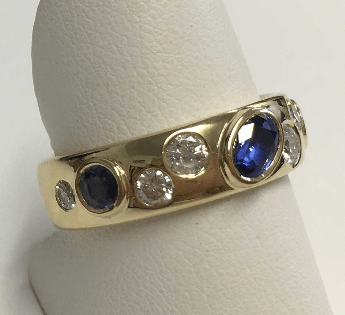 Stone clearance set ring